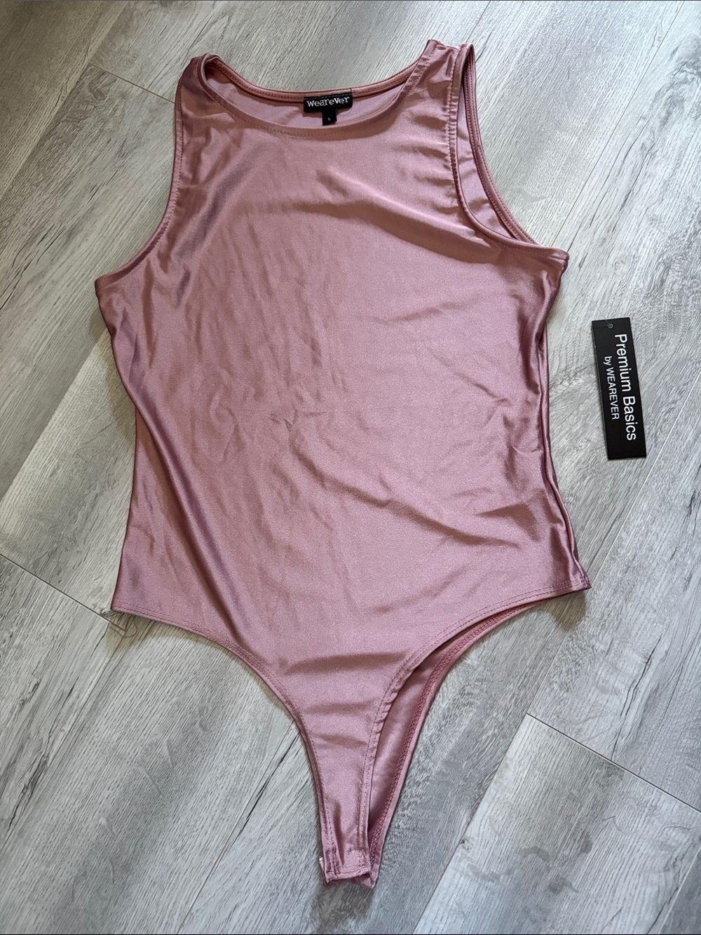 Premium Basics by Wearever one piece bodysuit size large new with the tag